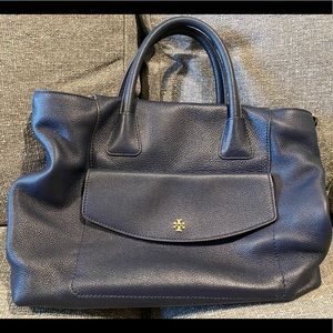 Tory Burch navy blue handbag